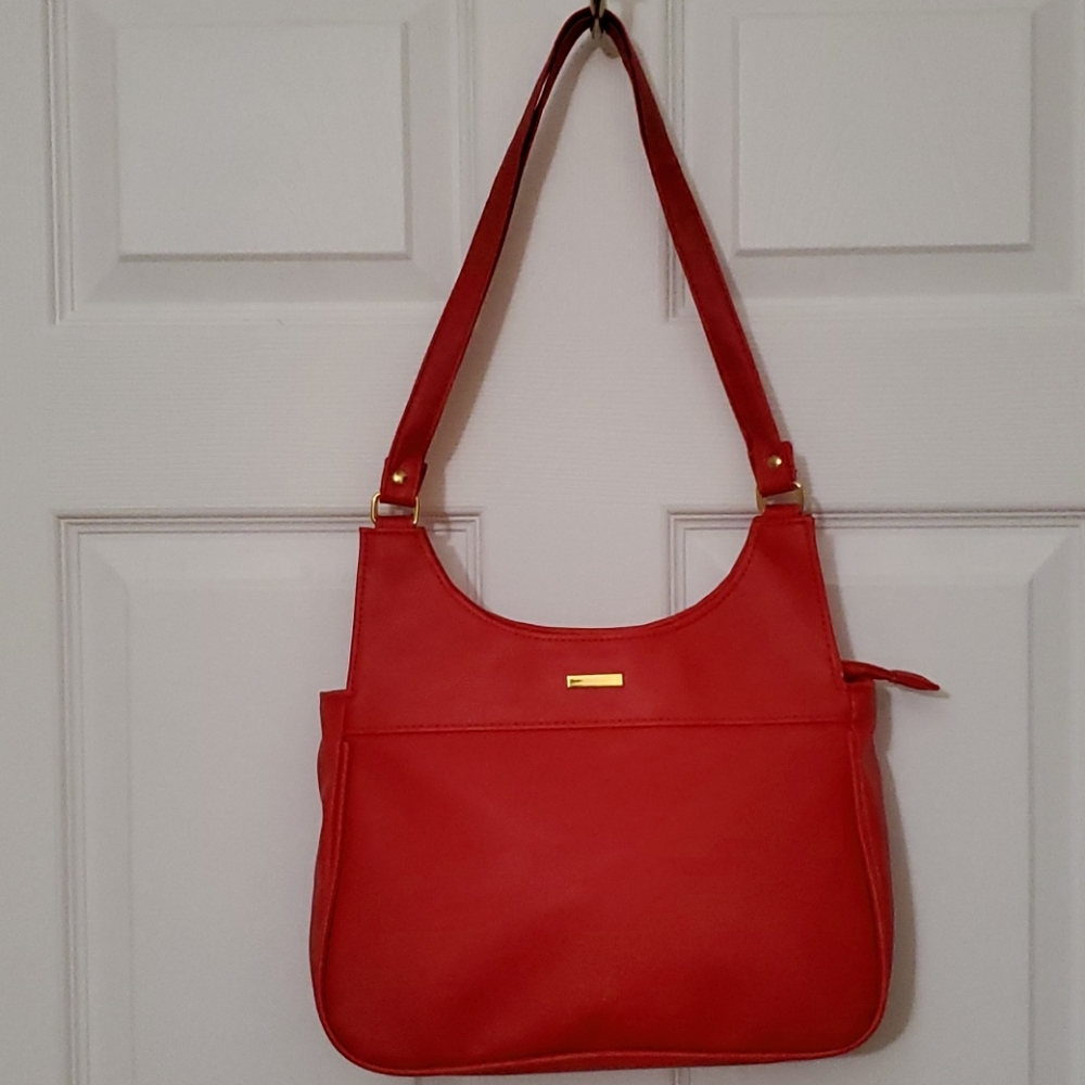 🔥Red and Gold Shoulder Bag